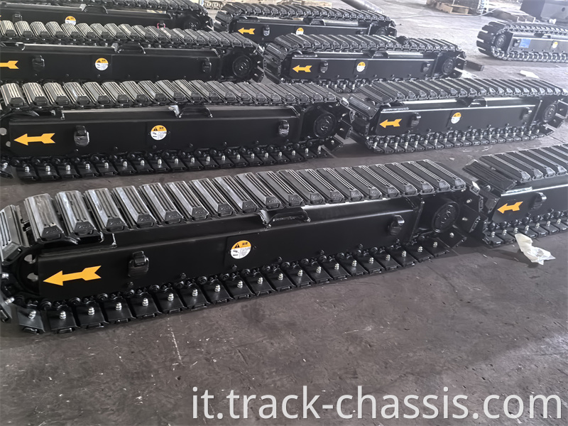 Telaio con cingoli in gomma Rubber Track Chassis